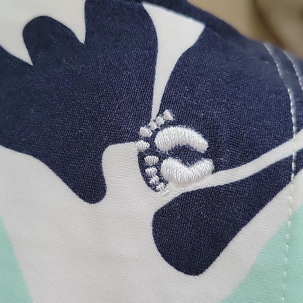 4/$15 SALE Hang Ten | UV Protection 50+ Floral Long Sleeve Women's Top Med New - Picture 5 of 6